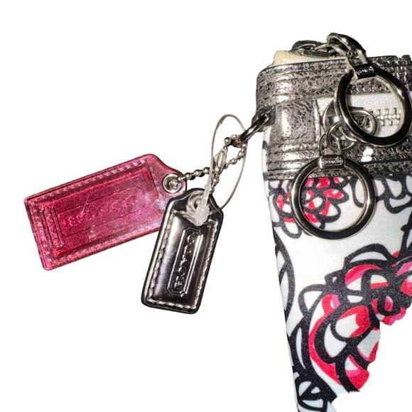 Coach Poppy Multicolor Graffiti Printed Canvas Small Clutch - Picture 5 of 9